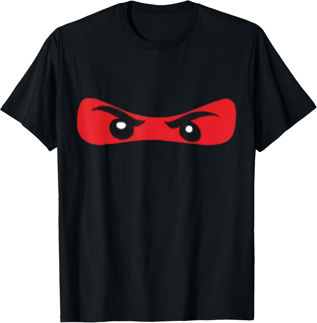 Red Ninja Eyes Funny Costume Martial Arts Merch