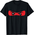 Red Ninja Eyes Funny Costume Martial Arts Merch