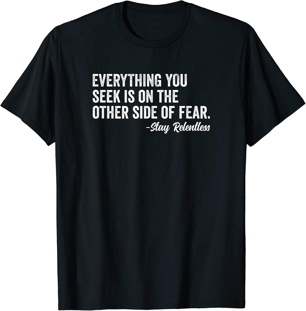 Motivational Novelty Quote Merch