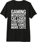 Cat Gaming Introvert Less People More Games