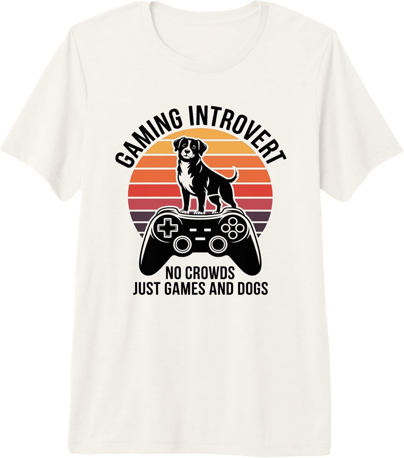 Gaming Introvert Dog Lover Games Dogs Fan