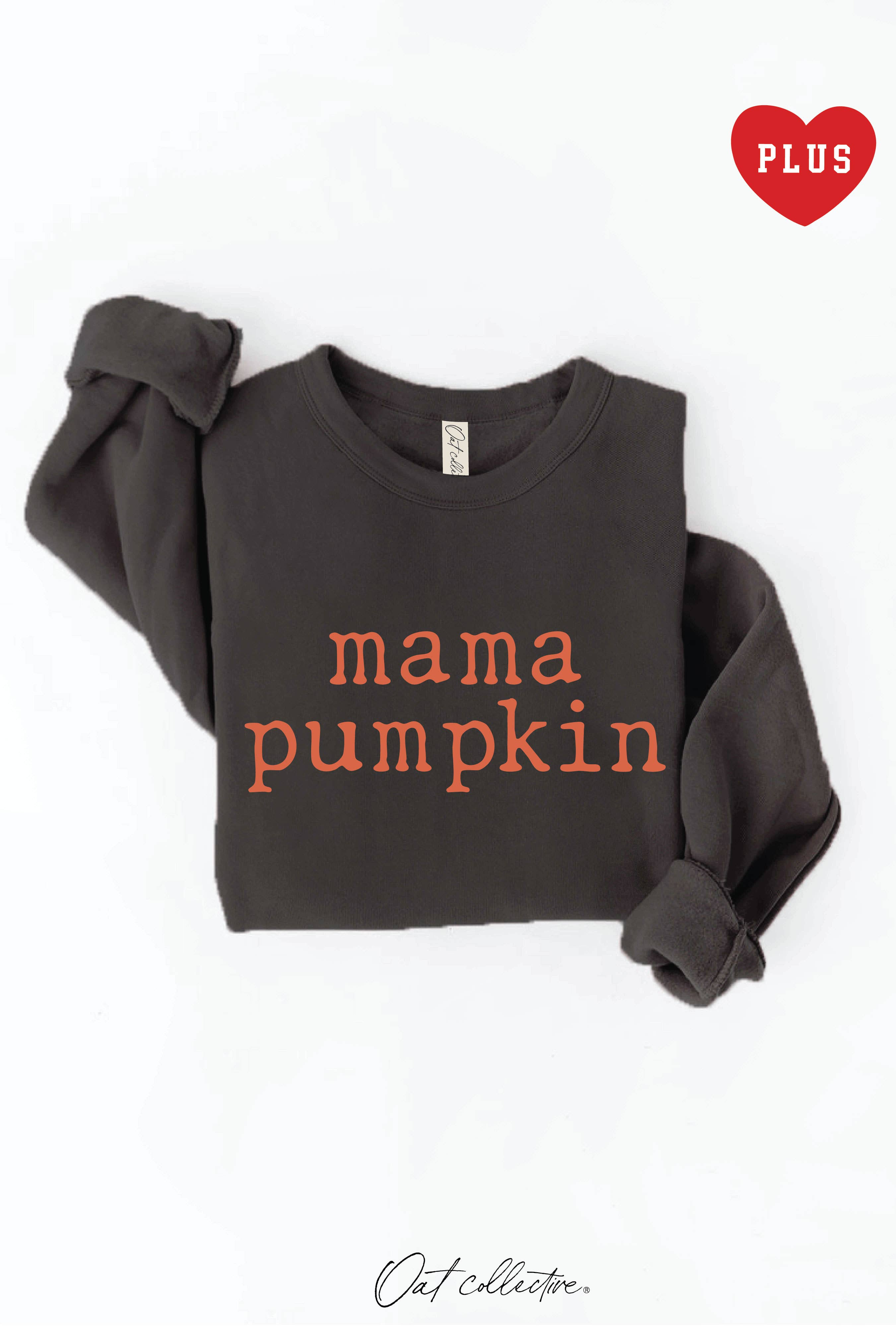 Mama Pumpkin  Plus Graphic Sweatshirt