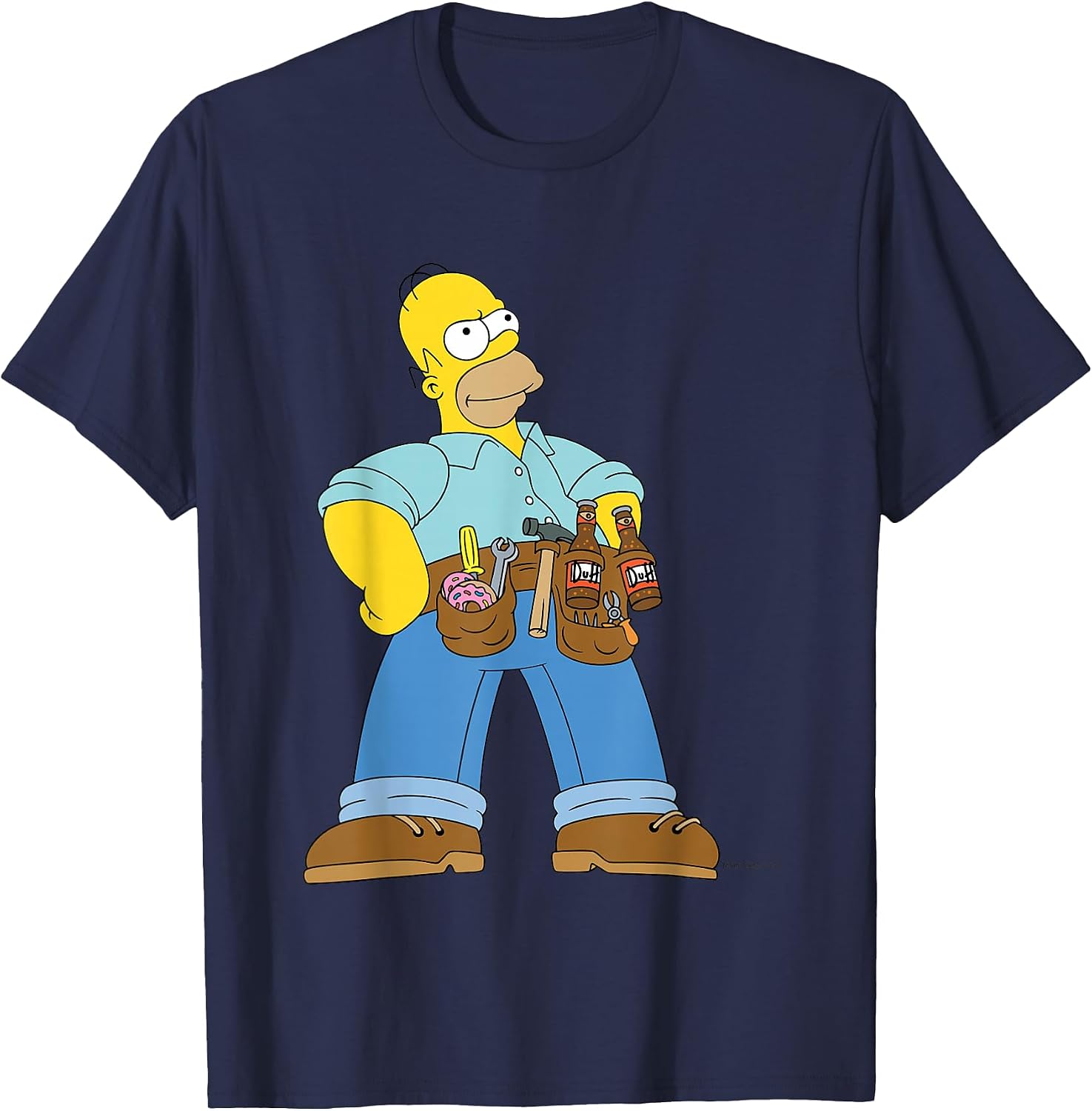 The Simpsons Duff & Donuts Handyman Homer T-Shirt