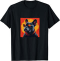 French Bulldog Sunglasses Retro Colorful Merch