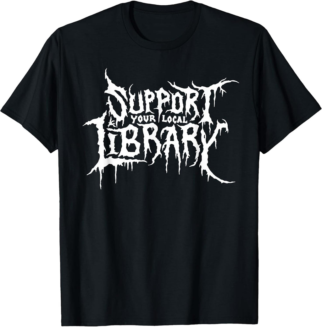 Scary Support Library Gothic Read Culture