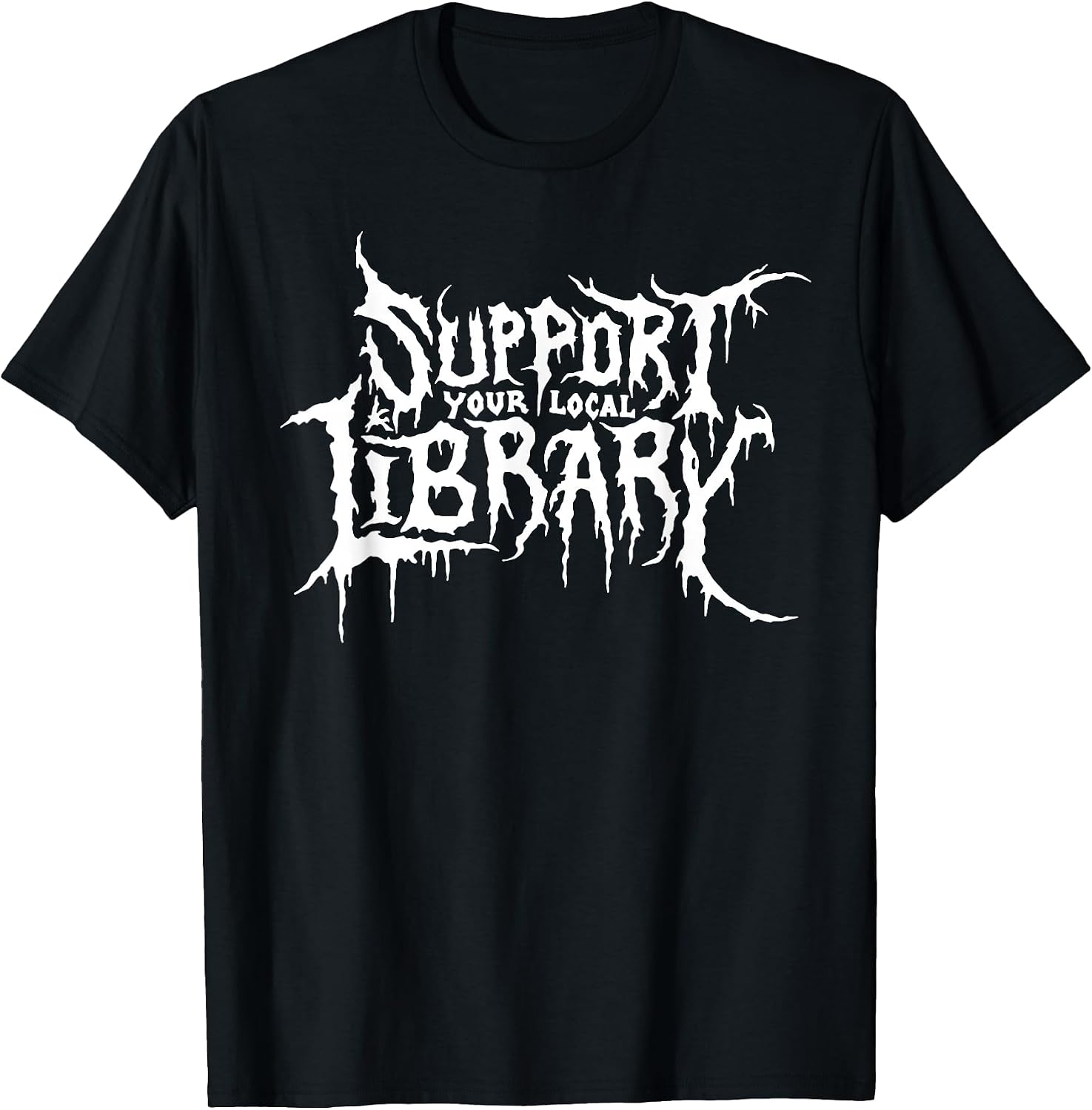 Scary Support Library Gothic Read Culture