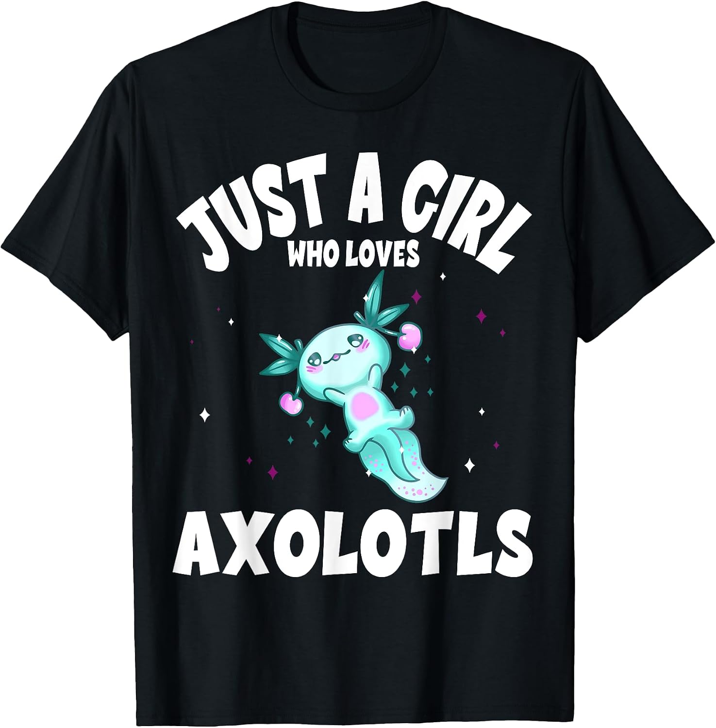 Cute Axolotl Kawaii Chibi Anime
