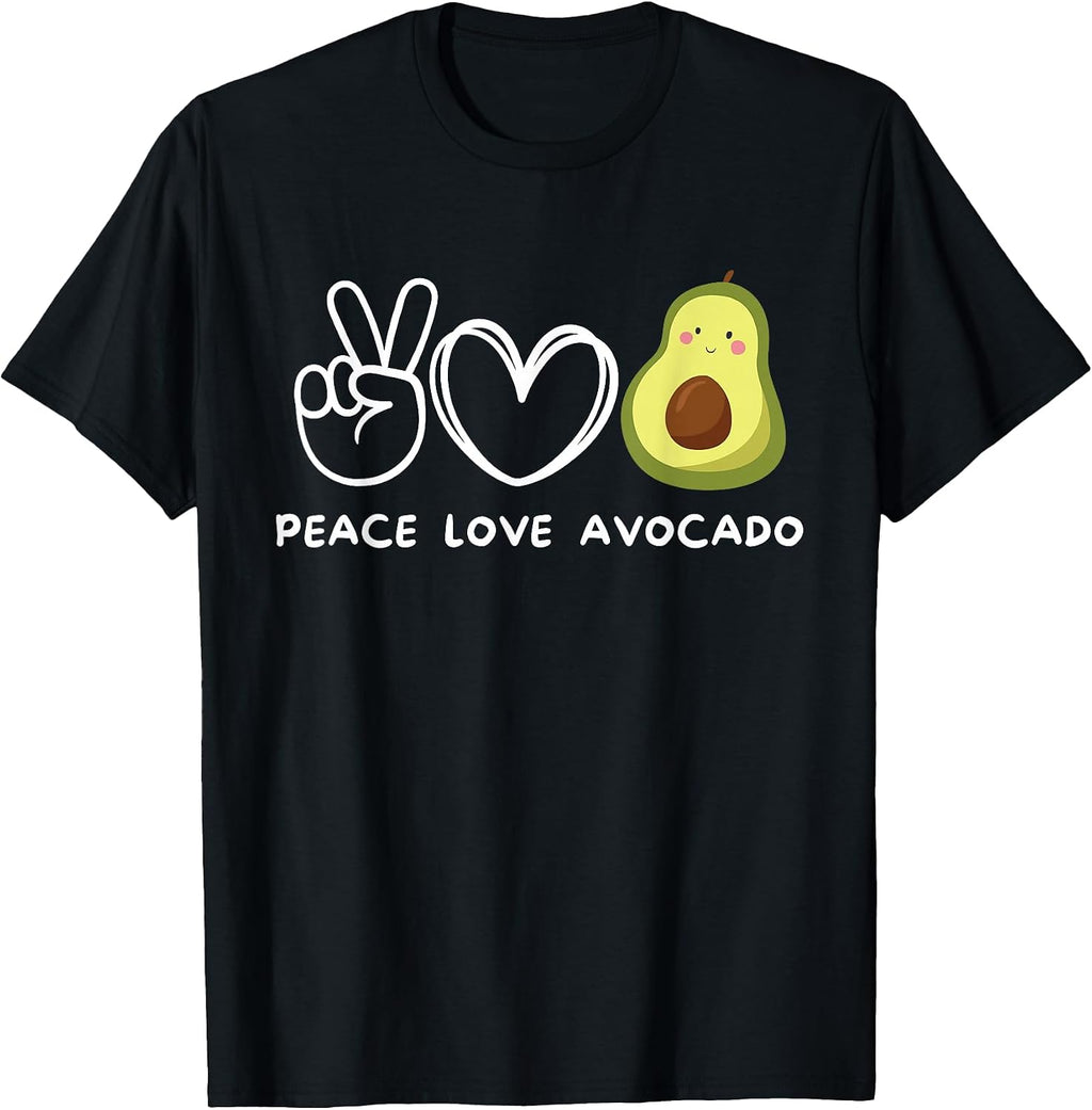 Peace, Love And Avocado Retro Avocado