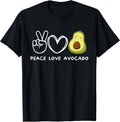 Peace, Love And Avocado Retro Avocado