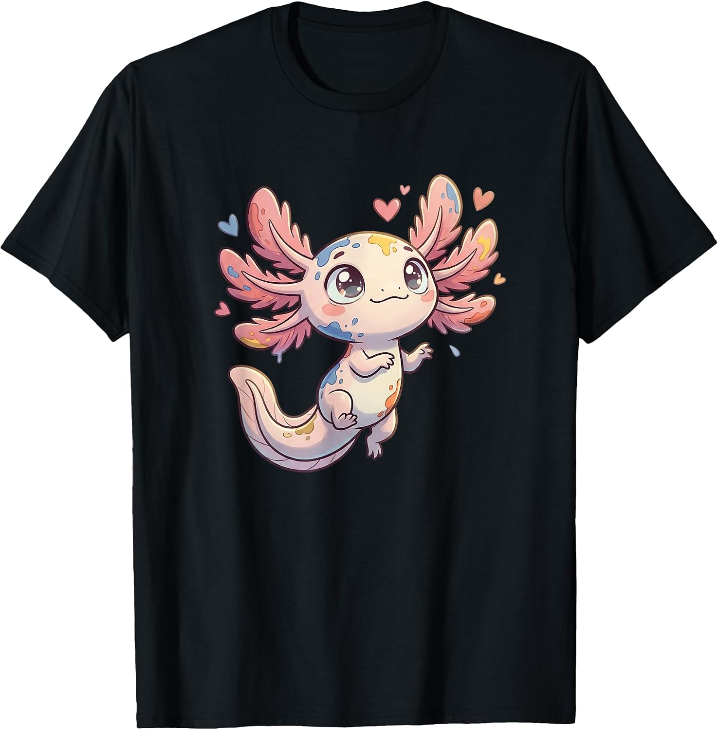 Kawaii Axolotl Pastel Cute Anime Pet Lover