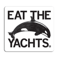 Eat the Yachts Sticker