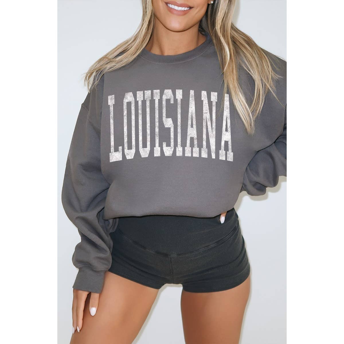 Louisiana Vintage Graphic Sweatshirts