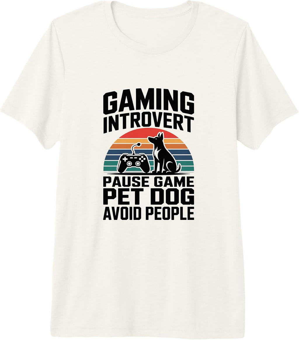 Dog Lover Introvert Gaming