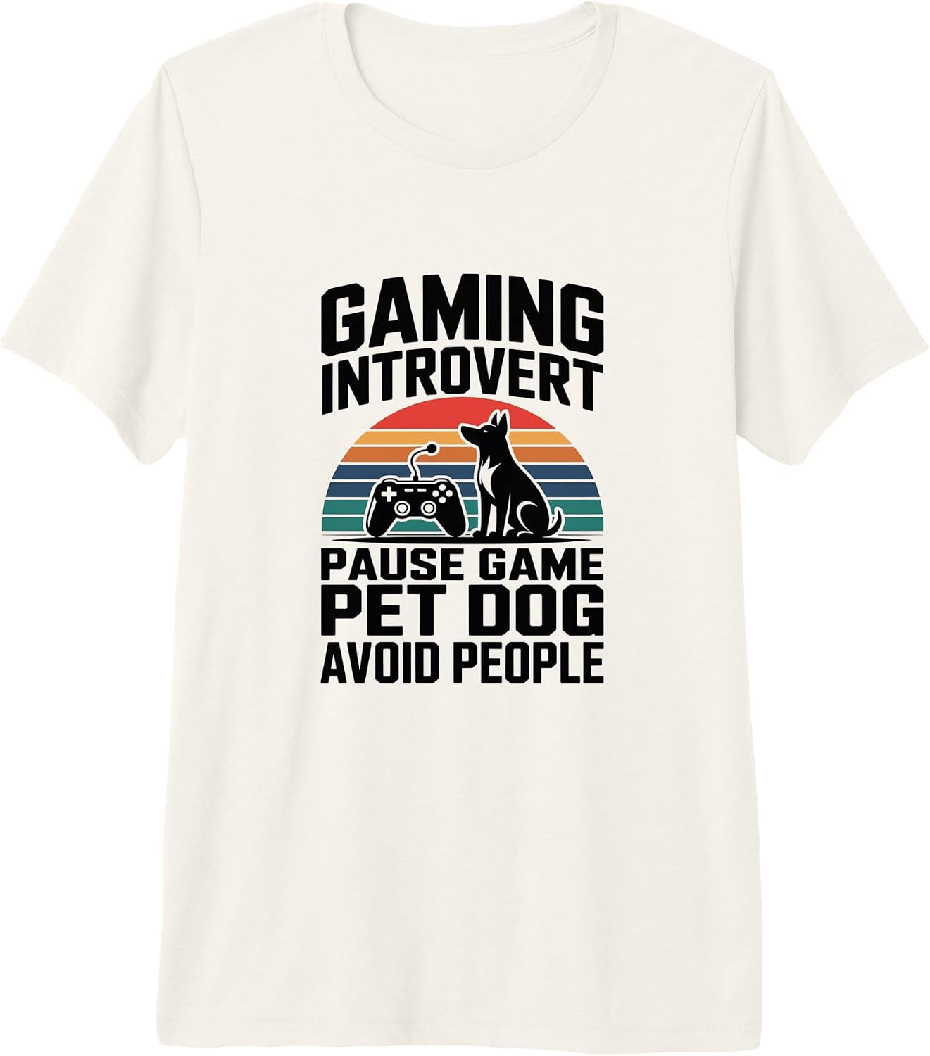 Dog Lover Introvert Gaming