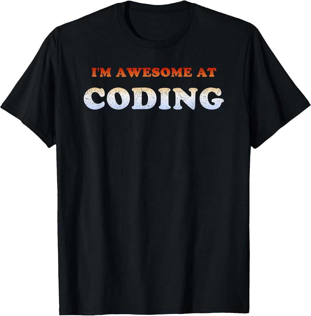I'm Awesome At Coding Retro Vintage Items