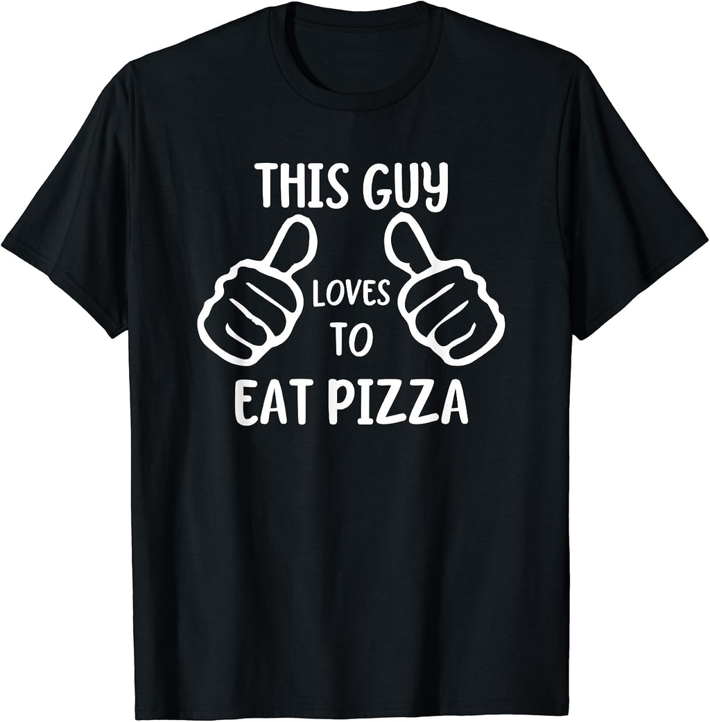 Funny Pizza Eater This Guy Loves to Eat Pizza