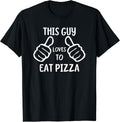 Funny Pizza Eater This Guy Loves to Eat Pizza