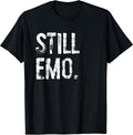 Funny Emo Goth Typography Tees