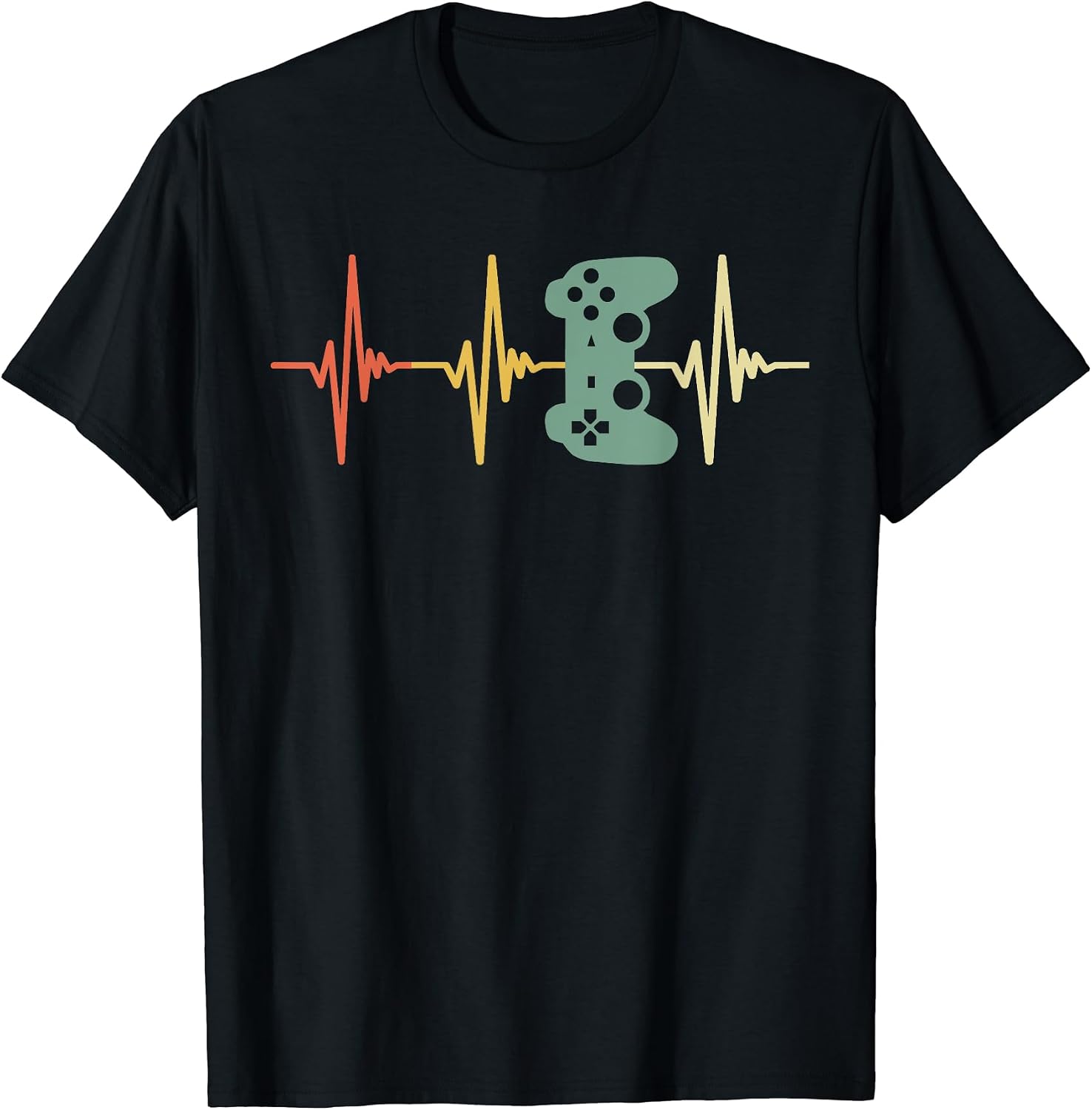 Retro Gamer Heartbeat Apparel