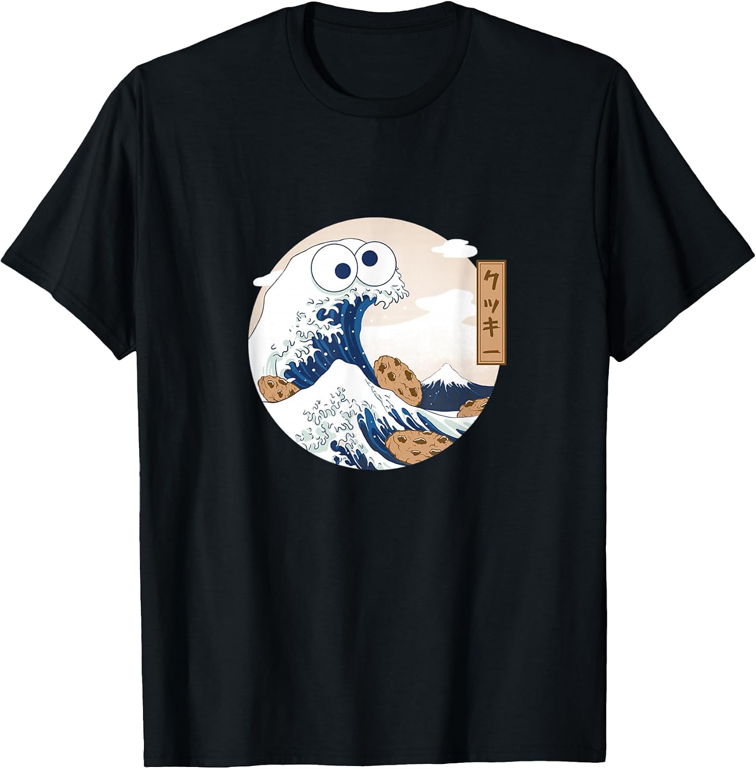Great Cookie Wave Kanagawa Monster Art Funny Gift
