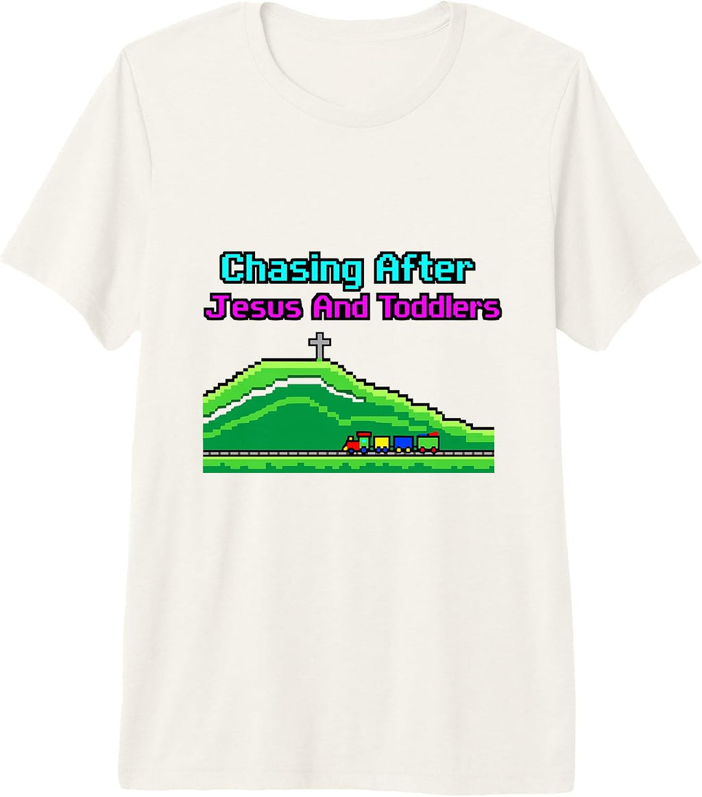 Funny Christian Parents Faith Pixel Art Gamer