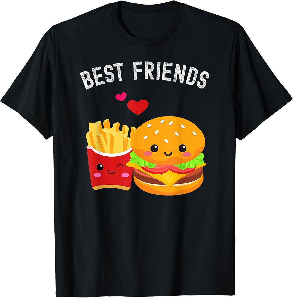 Hamburger French Fries Funny Kawaii Food Drink