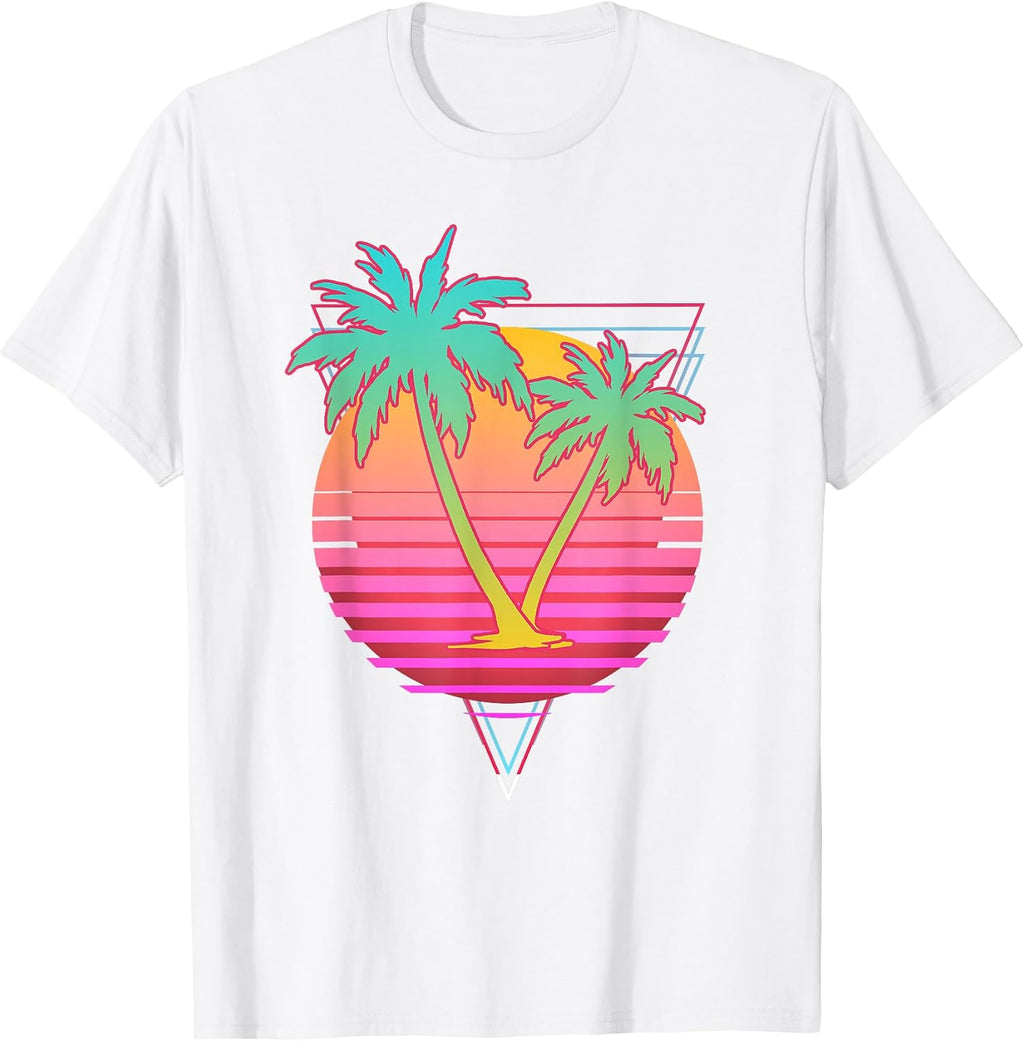 1980s Art Retro Vaporwave Aesthetic Tropical Gift
