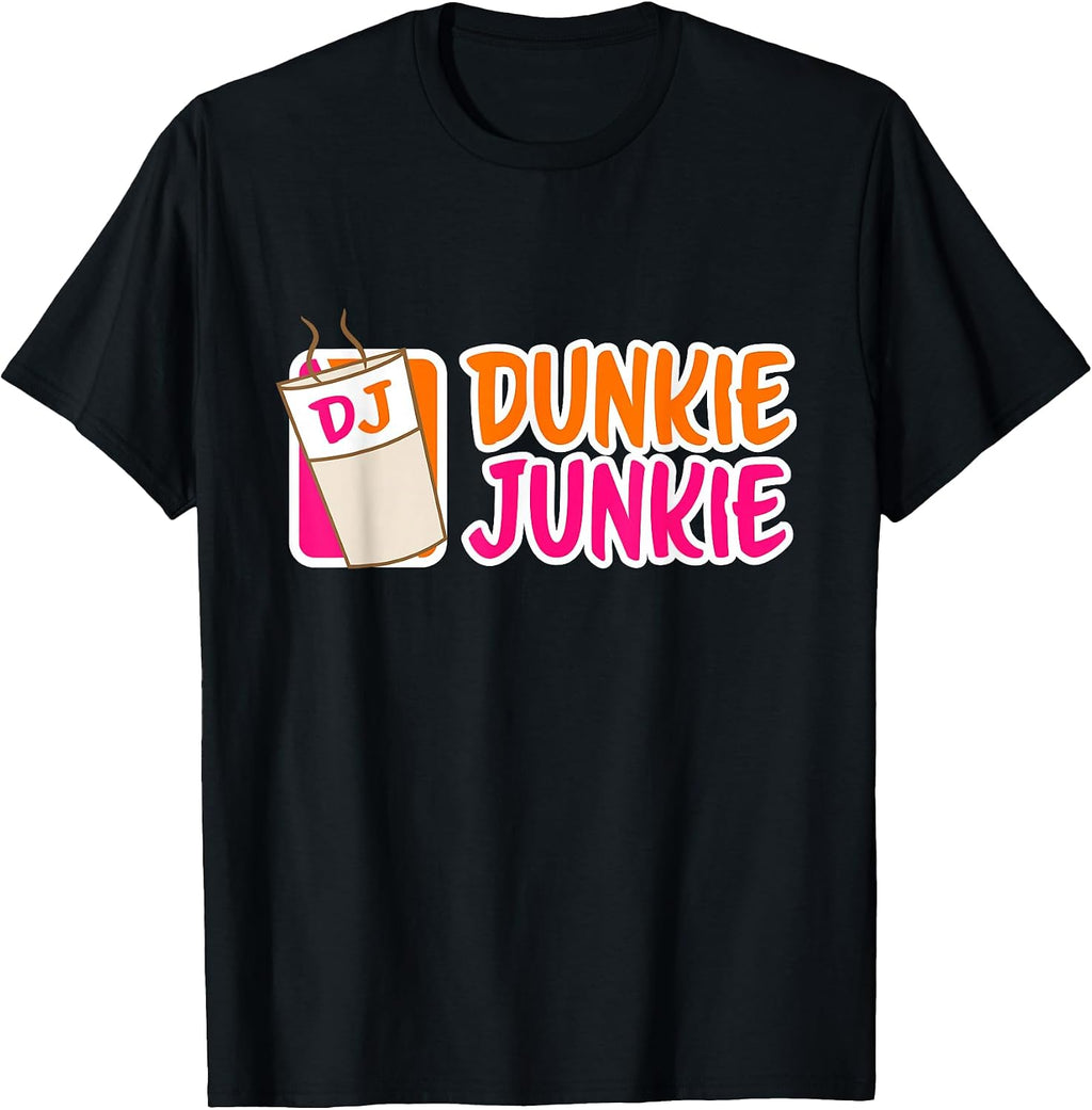 Dunkie Junkie Love Funny Coffee Sayings Novelty