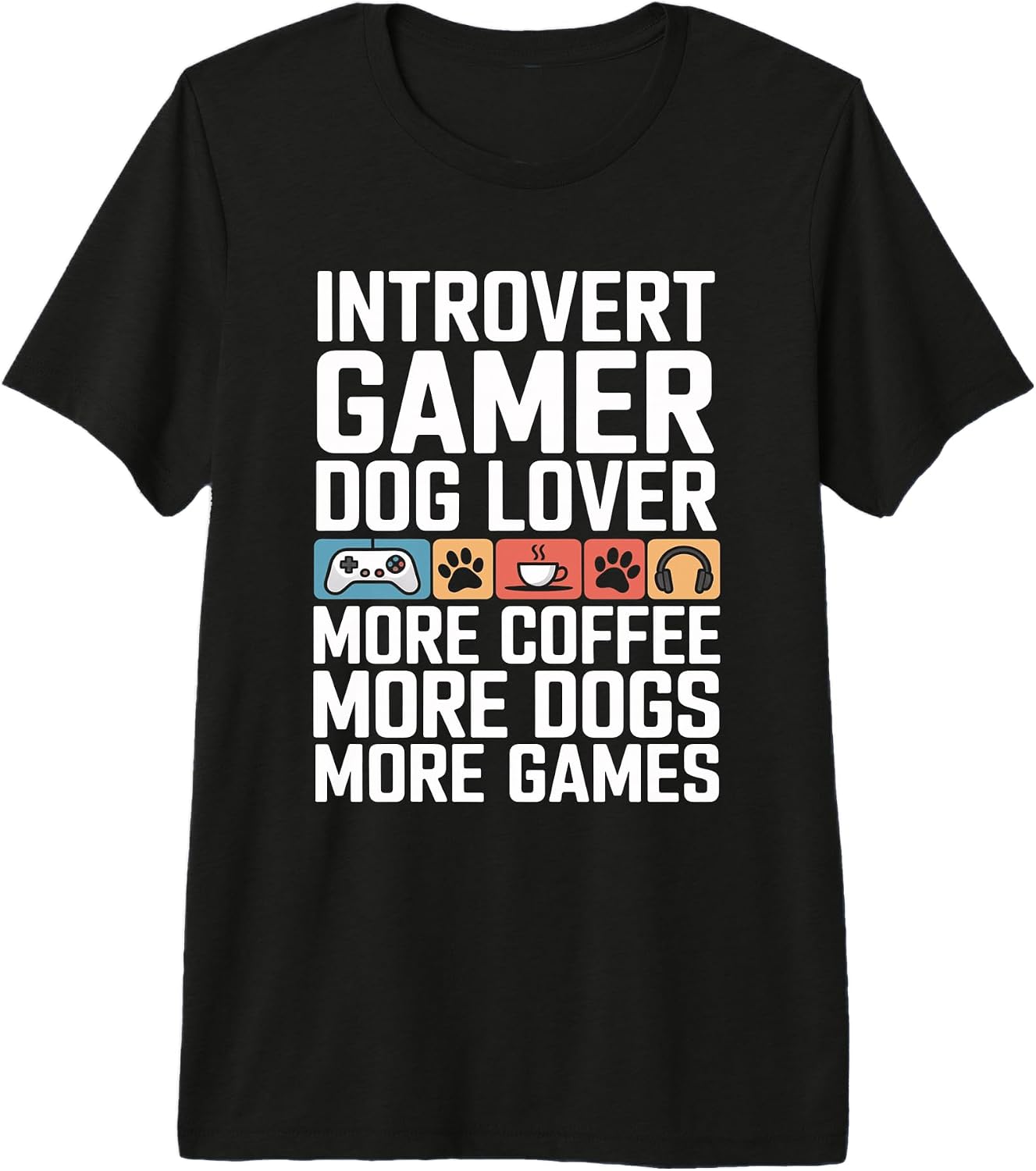 Games Introvert Gaming Dog Lover