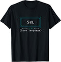Coding Love Language Tee Shirts
