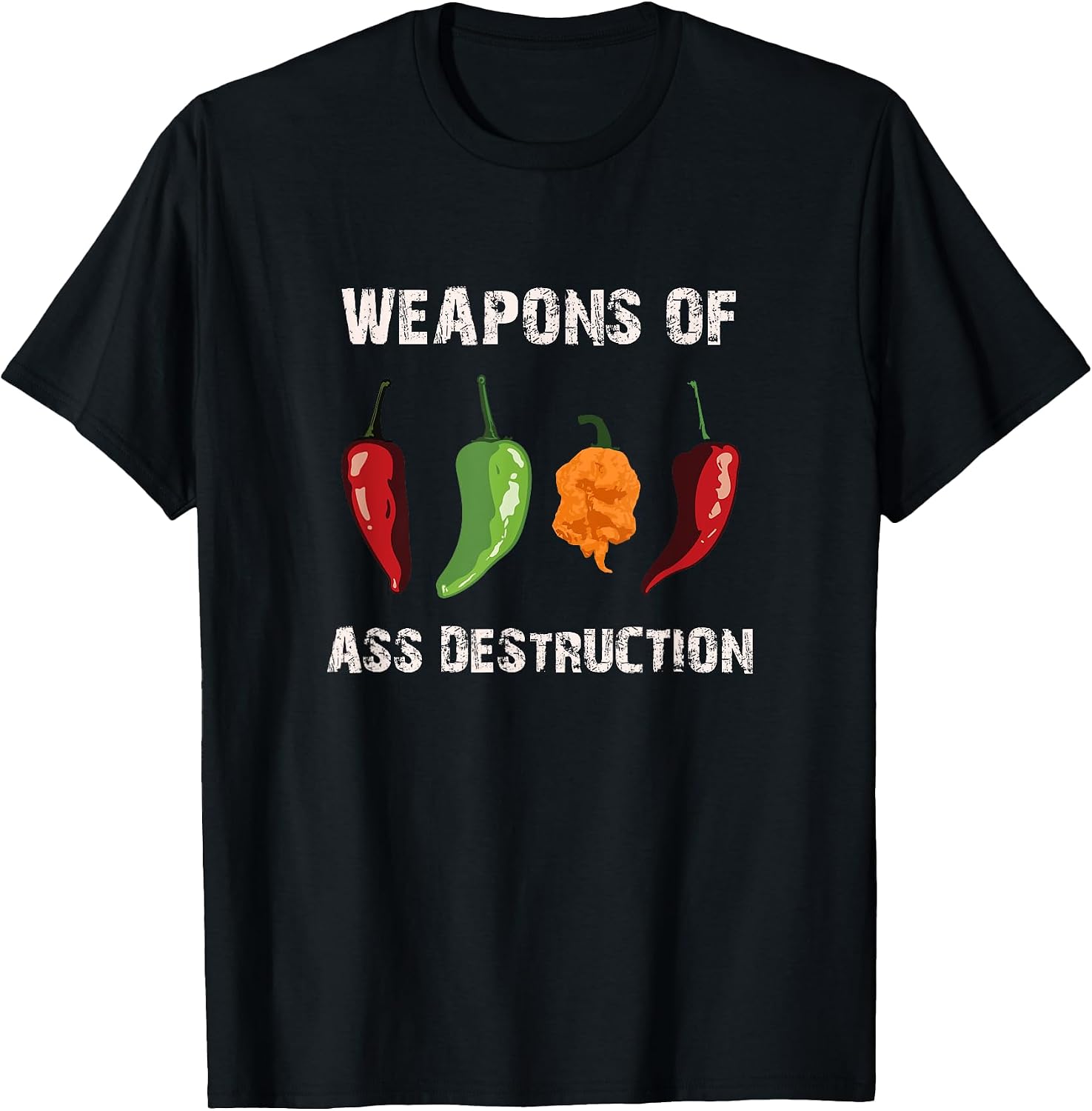 Chili and Carolina Reaper shirts and gifts