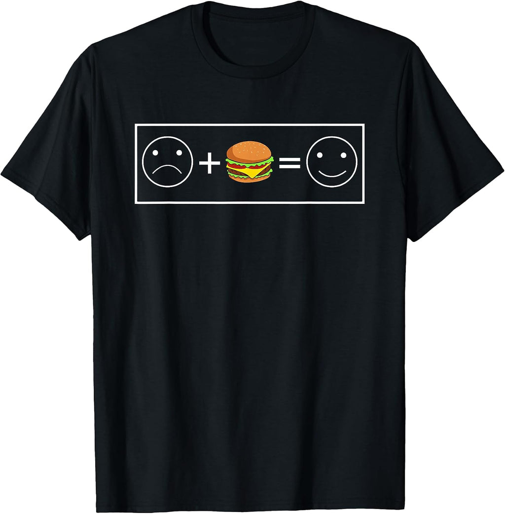 Fast Food Designs mit Hamburger und Cheeseburger
