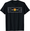 Fast Food Designs mit Hamburger und Cheeseburger