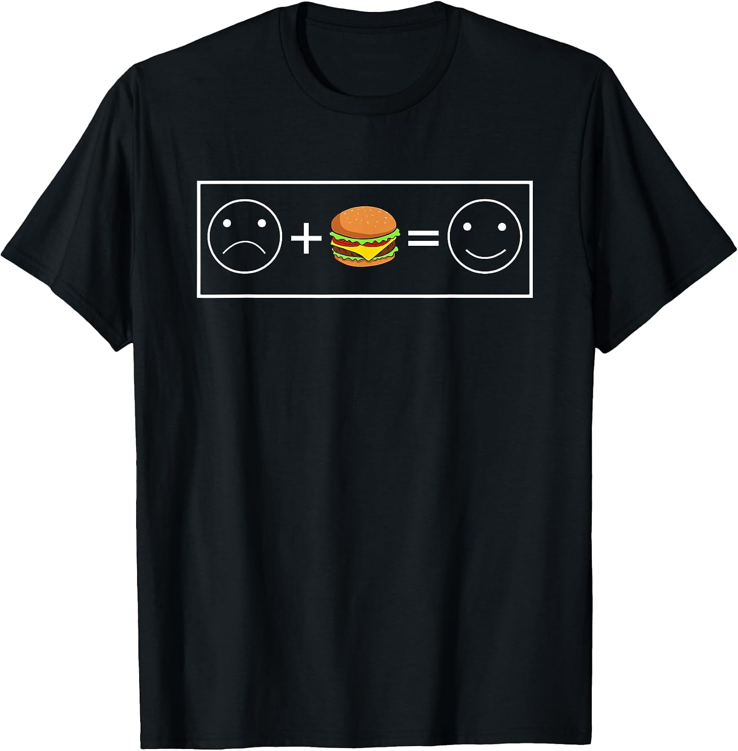 Fast Food Designs mit Hamburger und Cheeseburger