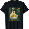 Chicken Eating Ramen Noodles Meme Retro Urban