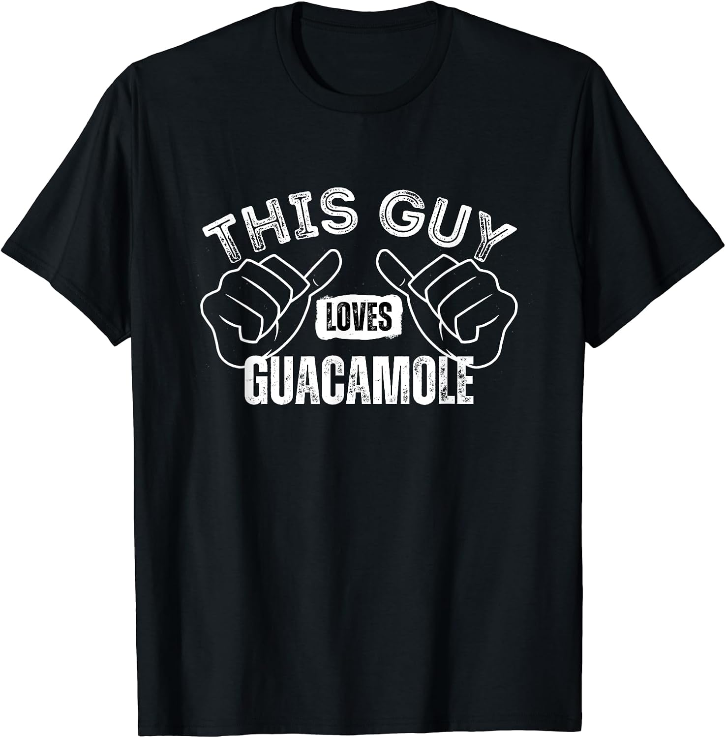 I Love Guacamole Funny Text Merch