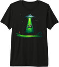 Golf Cart Retro Pixel UFO Abducting