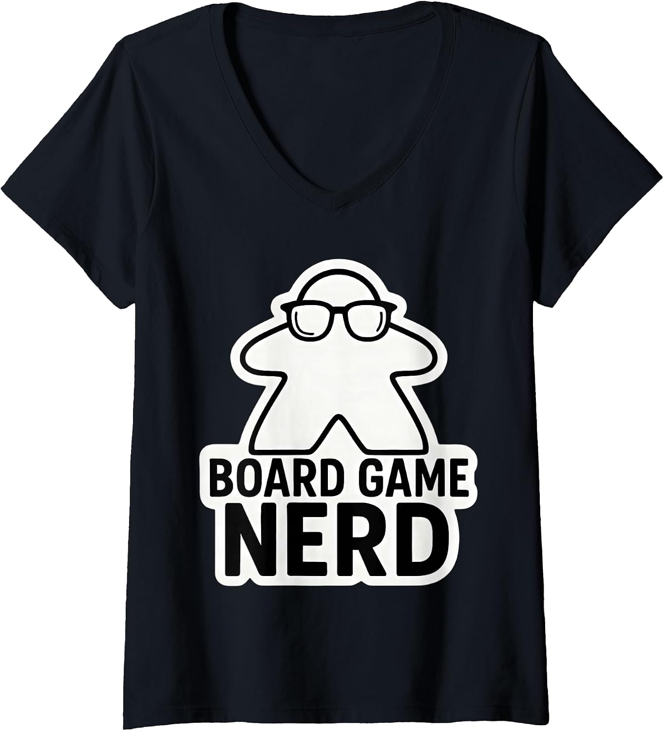 Board Game Nerd Funny Meeple Nerdy Glasses Merch