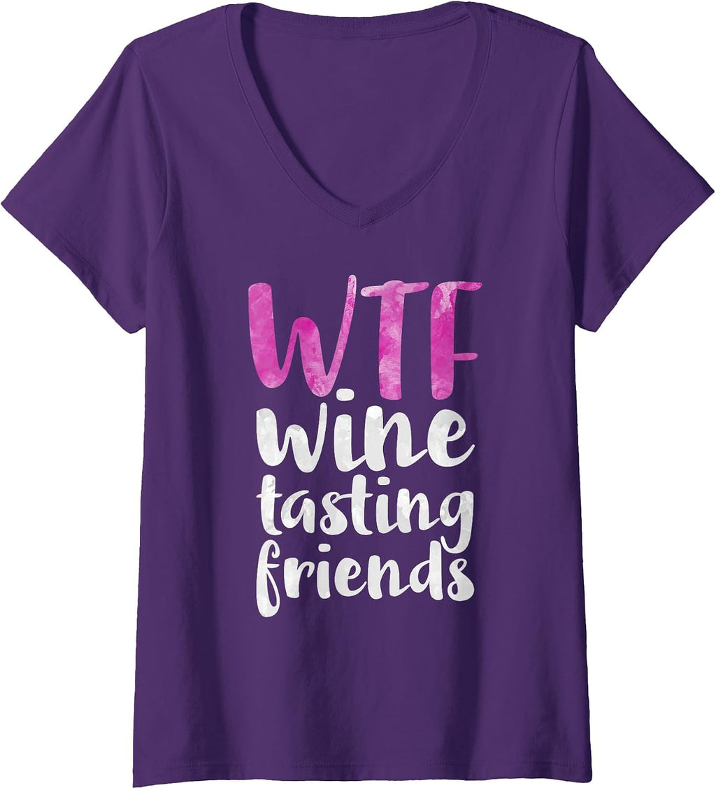 WTF Wine Tasting Friends Shirts