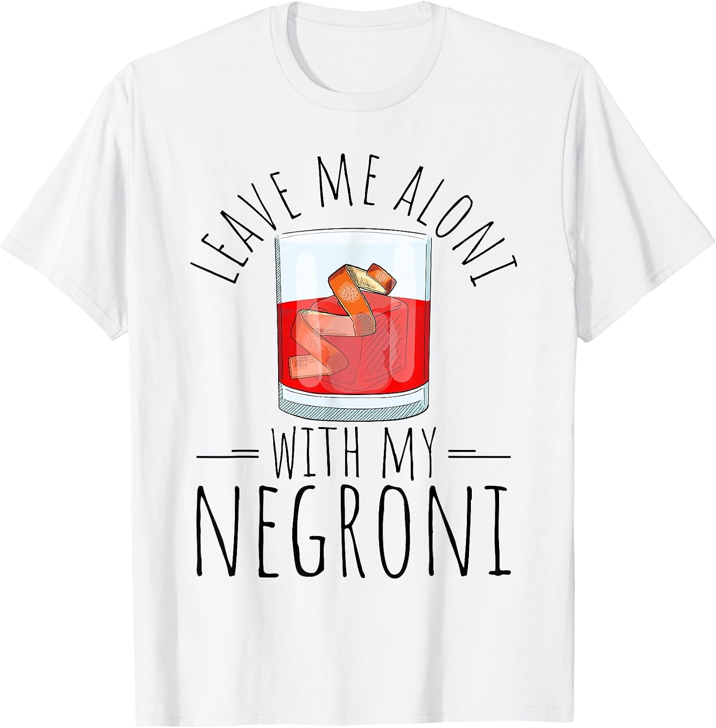 Negroni Cocktail Drink Bar Design Gift Apparel
