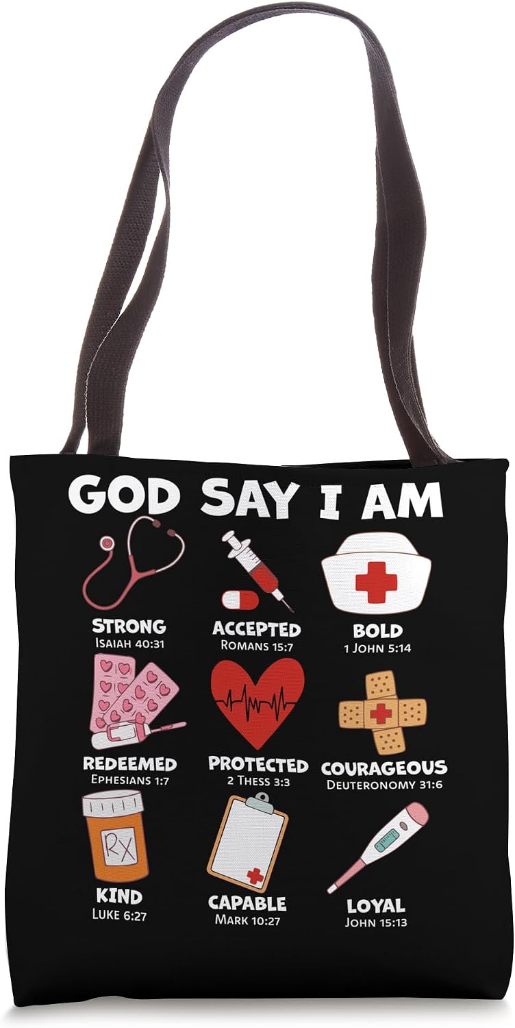 Bible Verses Christian Nurse Life Outfit Gifts