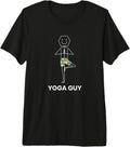 Yoga Guy Wellness Funny Fitness Meditation Stretch