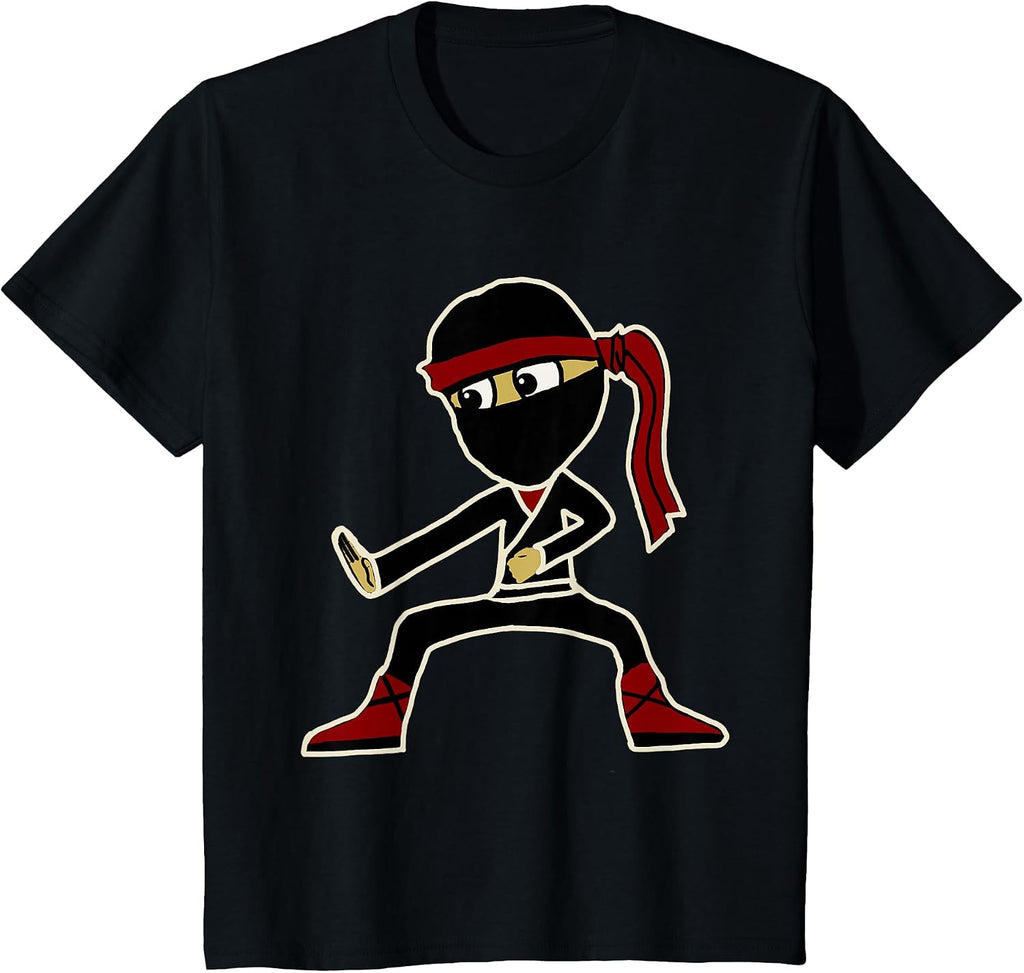 Cute Kids Ninja By Mewzeek T