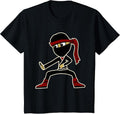 Cute Kids Ninja By Mewzeek T