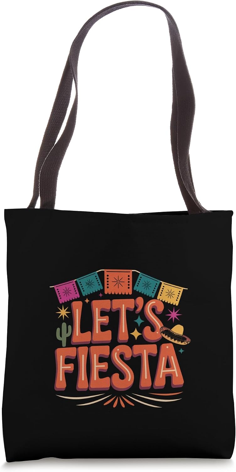 Mexican Style Shirts Funny Cool Let's Fiesta Shirt