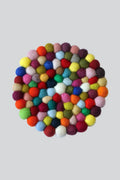 Felt Balls Cushion (15 cm)