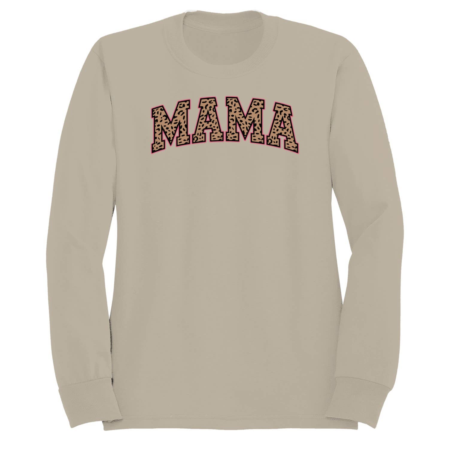 Mama Leopard Print Women's Sweatshirt