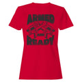 Armed and Ready Graffiti Art Women's T-Shirt