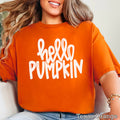 Hello Pumpkin Fall Women’S Graphic Tee | Gildan