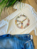 Floral Peace Graphic Tee